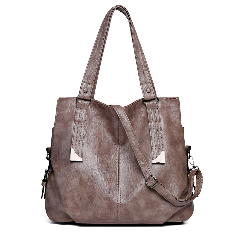 Simply Spacious — Large Capacity Casual Shoulder Bag