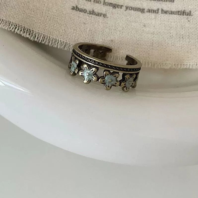 Butterfly Rhapsody — Unique Butterfly Flower Index Finger Ring