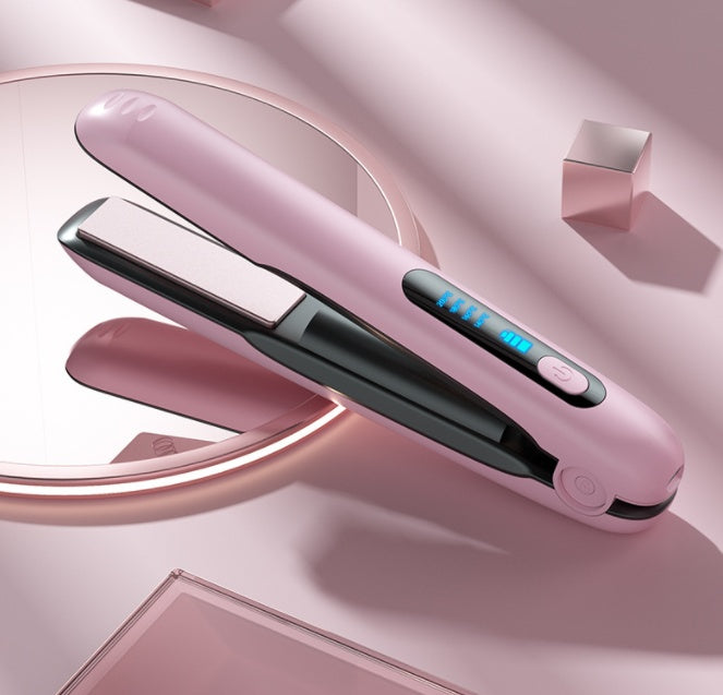 Cordless & Carefree — Mini 2-in-1 USB Rechargeable Hair Styler