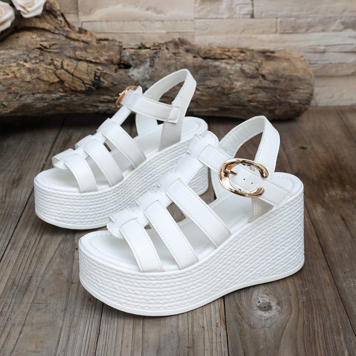 Platform Perfection — Fashion Thick-soled Platform Women's Shoes