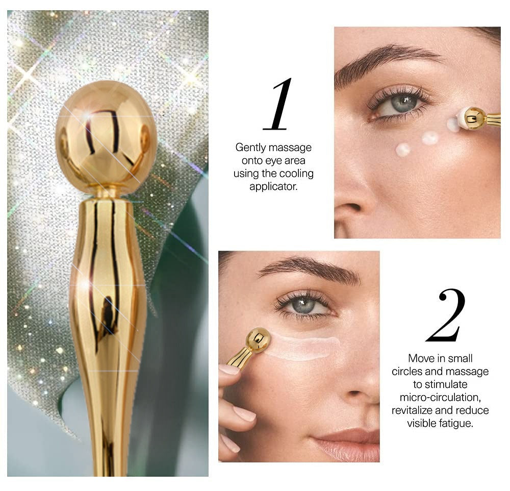 Roll With It — Eye Cream Roller & Metal Spatula Duo