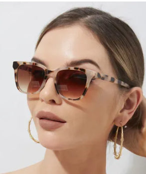 Fashionable Women's Ready-made Small-square-frame Sunglasses