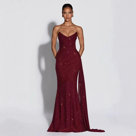 Sequin Siren — Casual Strap Sequin Party Dress