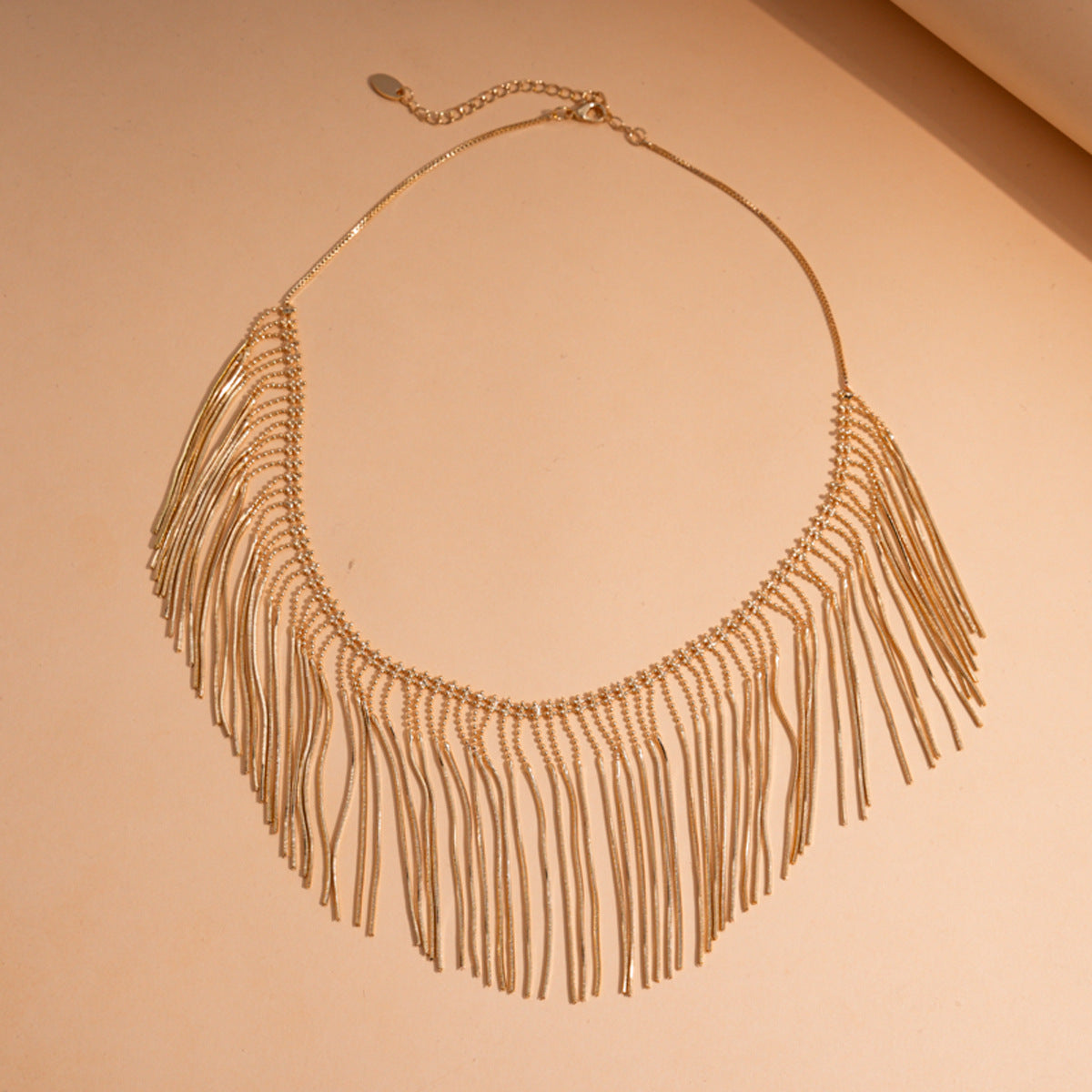 Tassel Twirl — Fashionable Metal Tassel Necklace