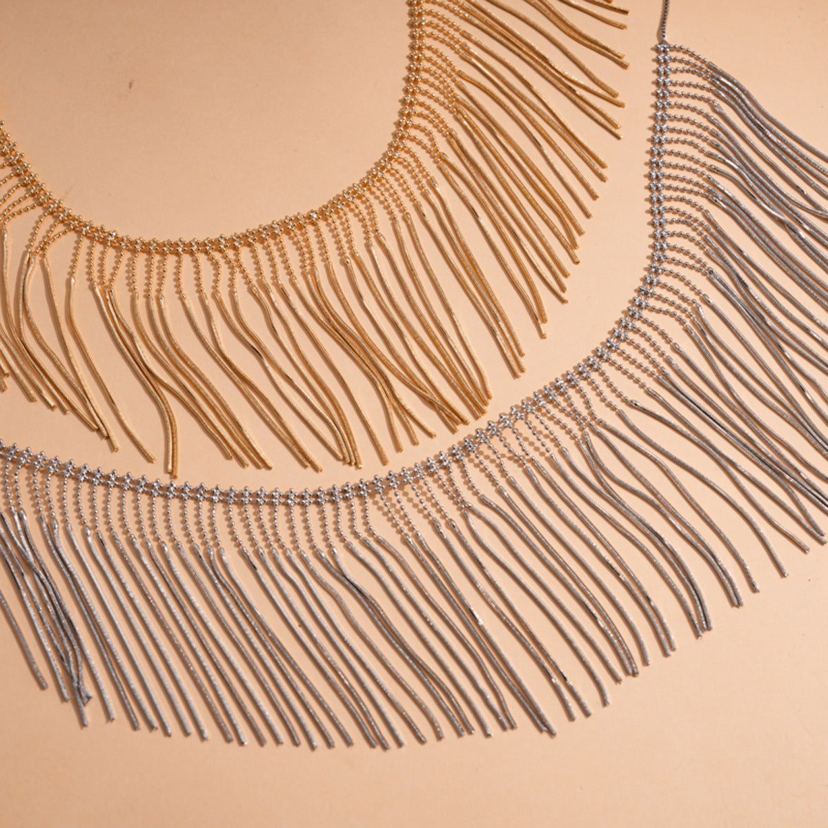 Tassel Twirl — Fashionable Metal Tassel Necklace