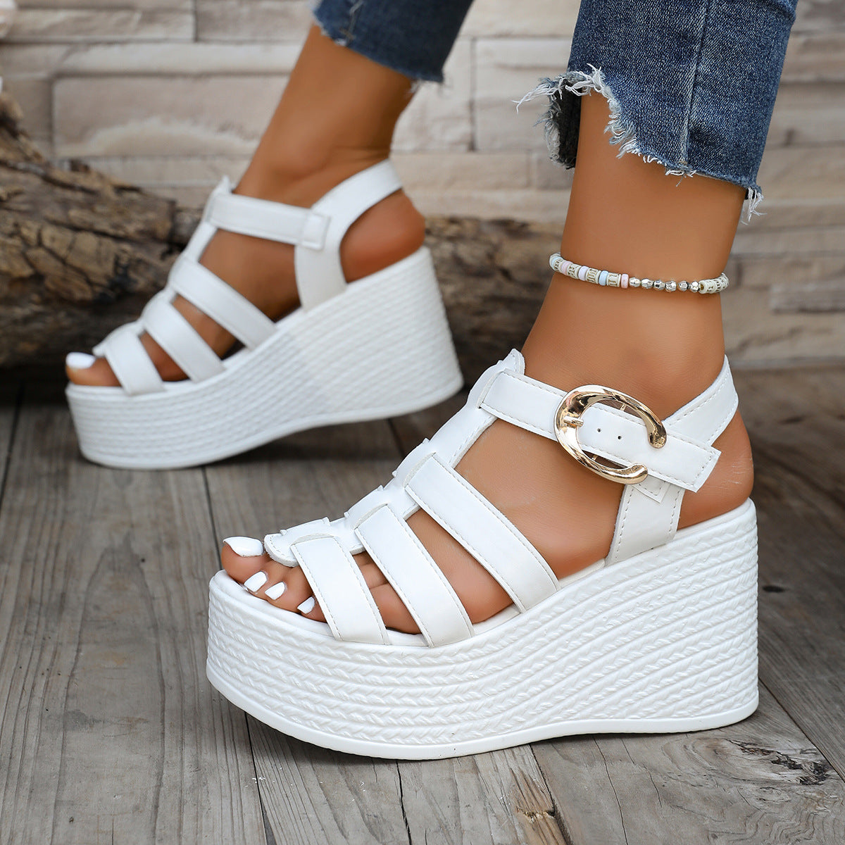 Platform Perfection — Fashion Thick-soled Platform Women's Shoes