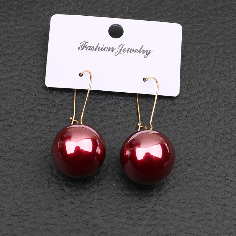 Pearl-fectly Chic — Large Silver Pearl Ear Clips for Women