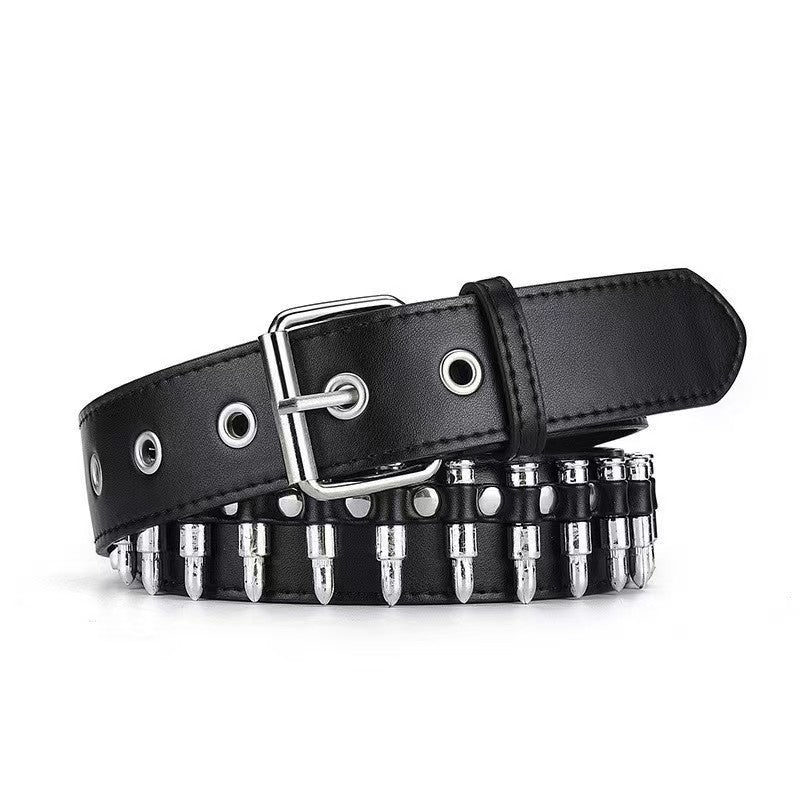 Stud-muffin Style — Gothic Studded Belt (3 Rows)