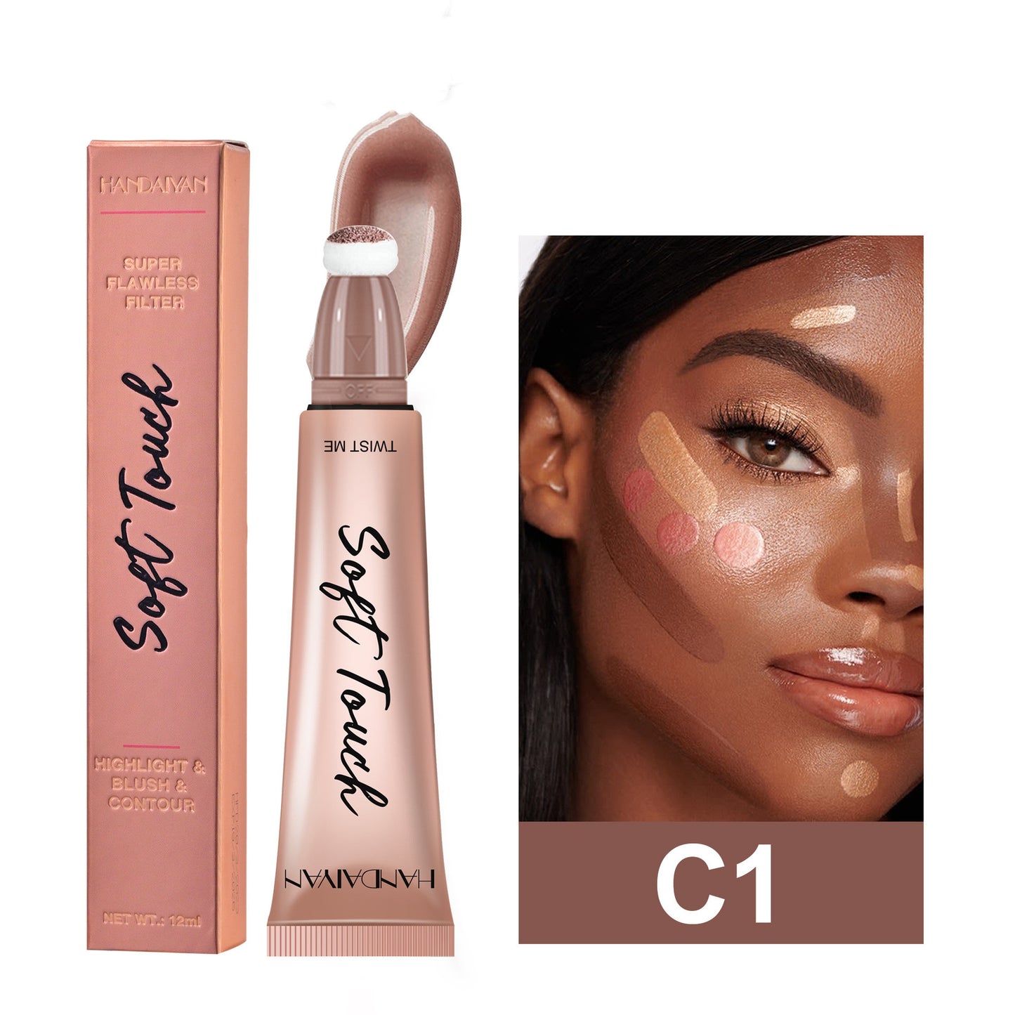 Shady Business — Contour & Highlight Stick for Face