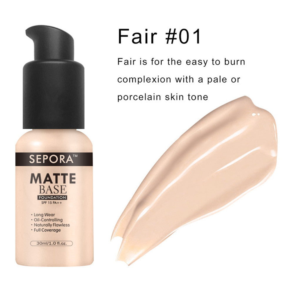 Flawless Canvas — Waterproof Matte Concealer & Foundation