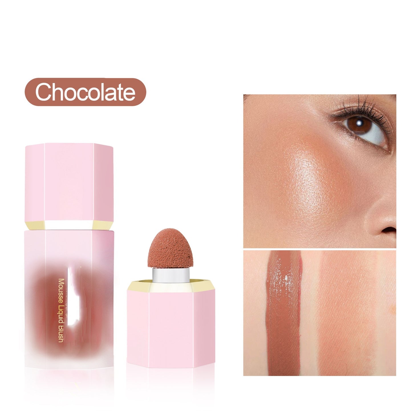 Cheeky Glow — Liquid Powder Blush & Eye Shadow