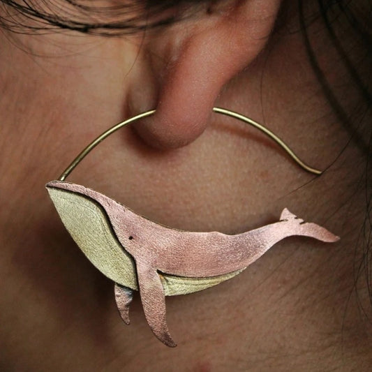 Whale Hello There — Creative Whale Earrings