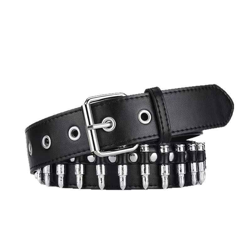 Stud-muffin Style — Gothic Studded Belt (3 Rows)