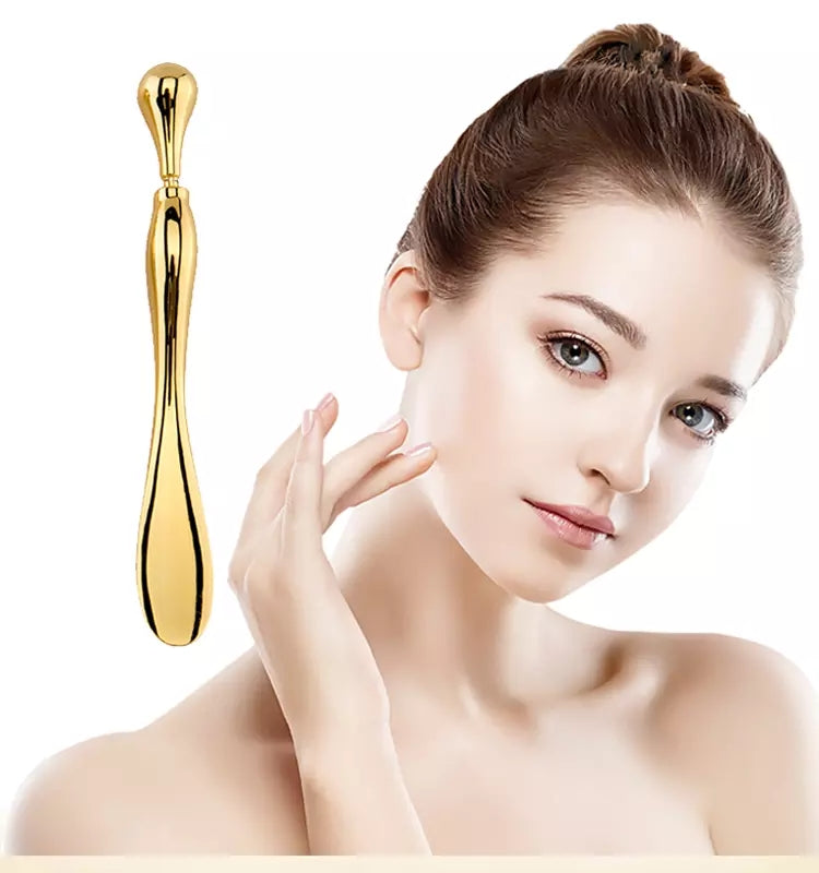 Roll With It — Eye Cream Roller & Metal Spatula Duo