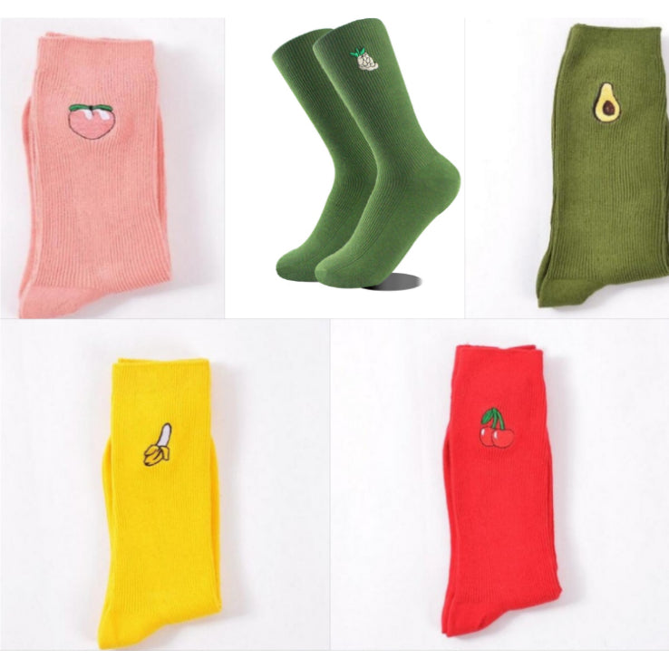 Fruity Tootsies — 4 Pairs of Fun Fruit Socks