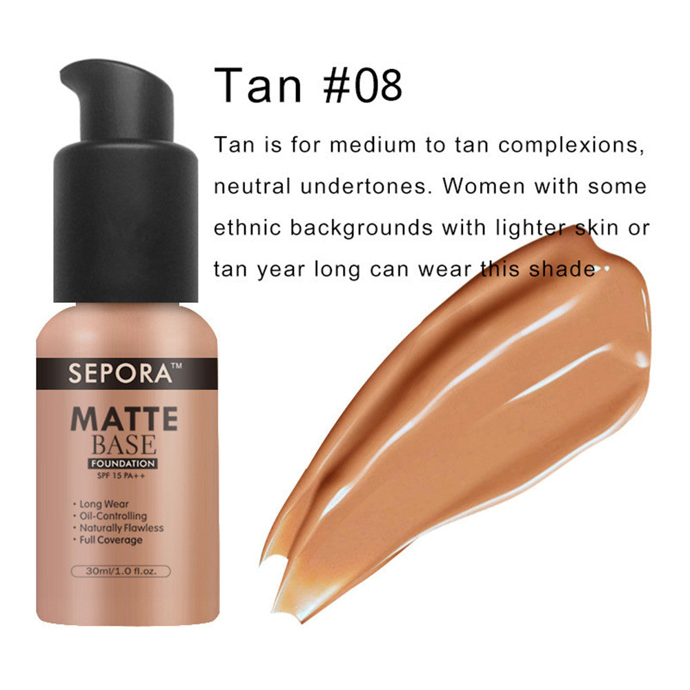 Flawless Canvas — Waterproof Matte Concealer & Foundation