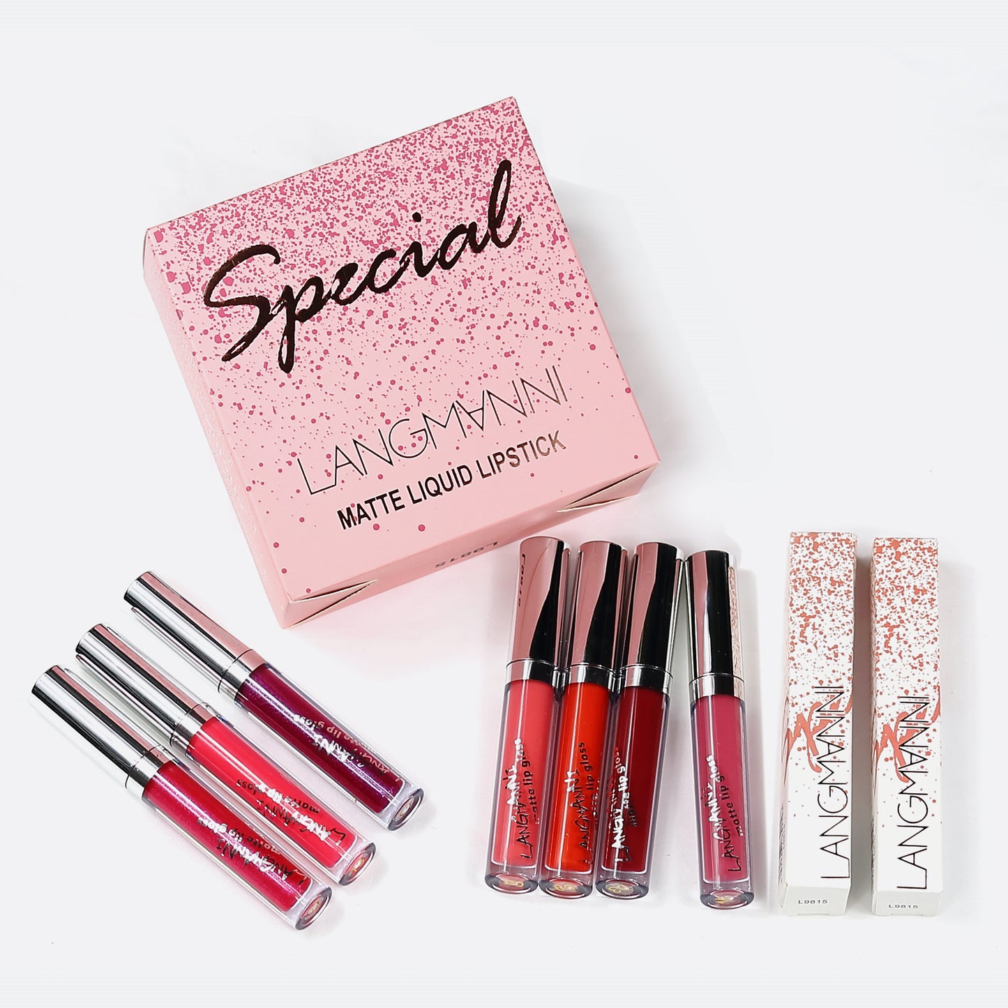 Lip Sync — 18-Piece Matte Velvet Lip Gloss Set