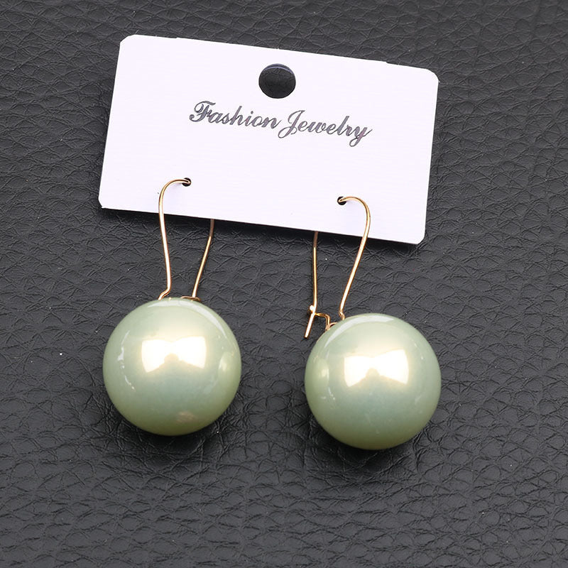 Pearl-fectly Chic — Large Silver Pearl Ear Clips for Women