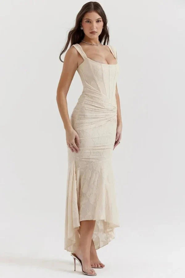Siren Song — Sleeveless Fishtail Maxi Gown