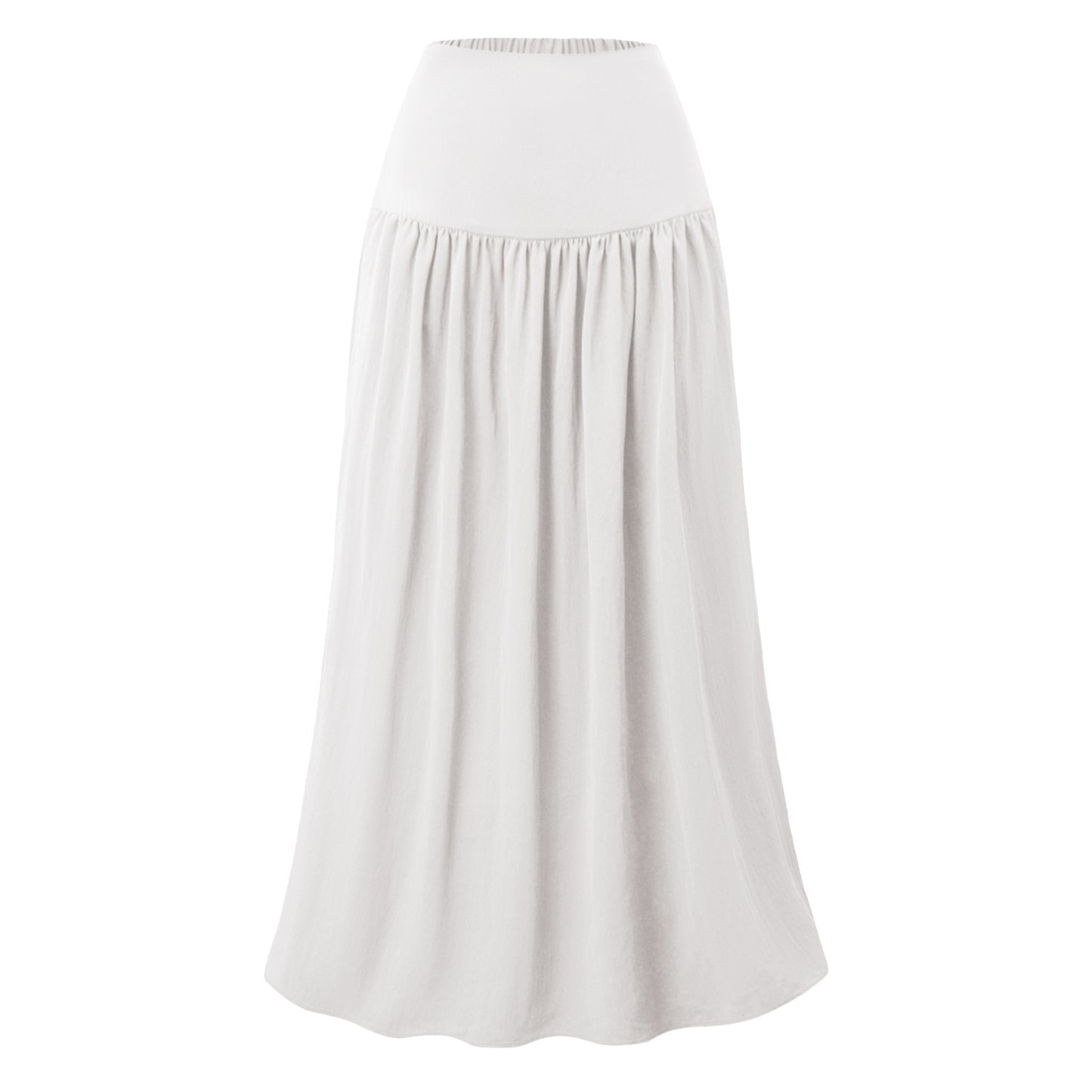 Pocket Full of Posies — Cotton Pocketed High-Waisted Maxi Skirt